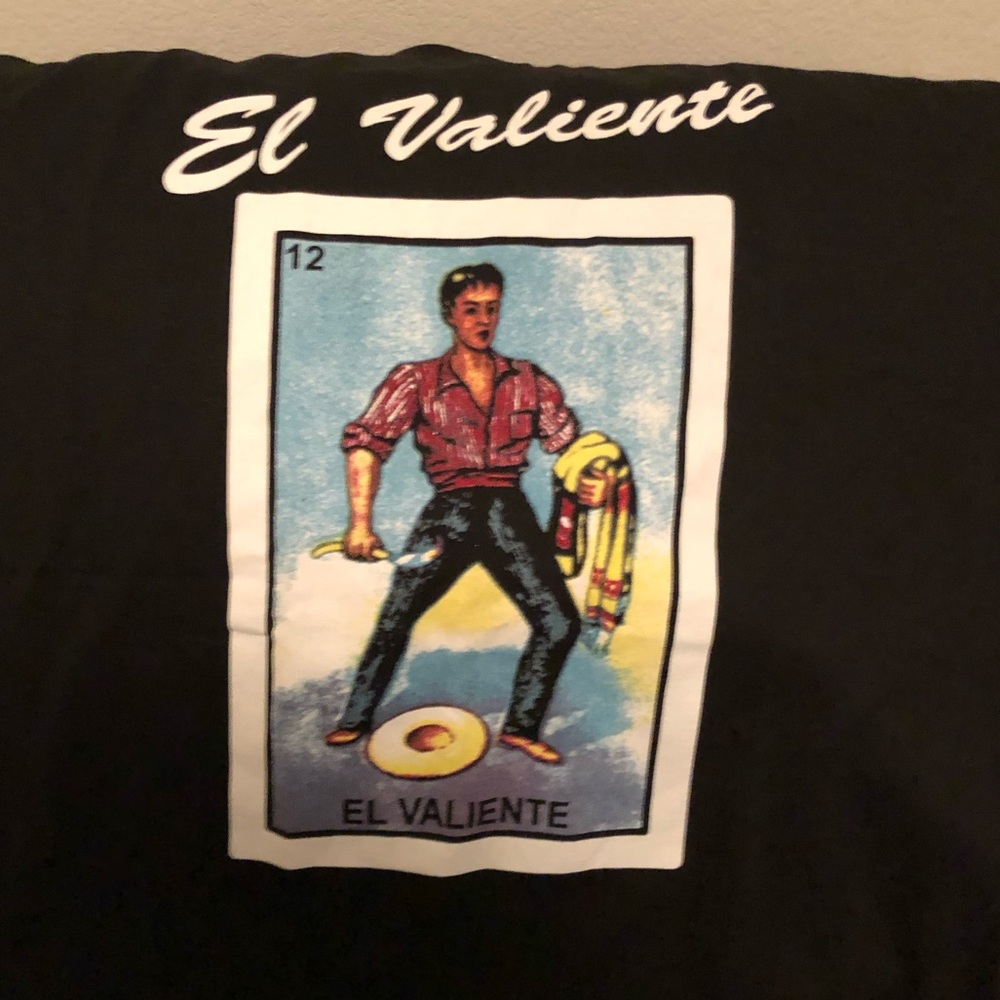 El Valiente custom shirt